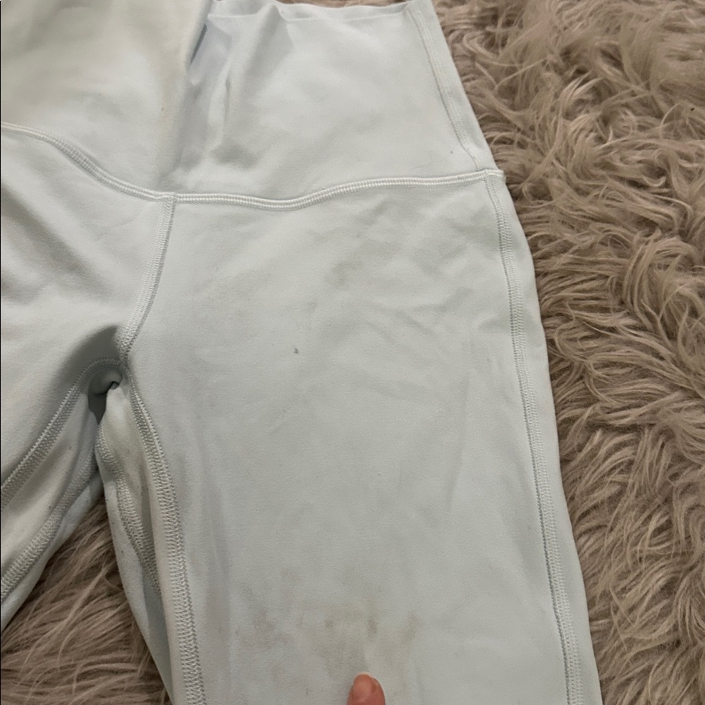 Light Blue High-Waisted Leggings - Picture 6 of 6